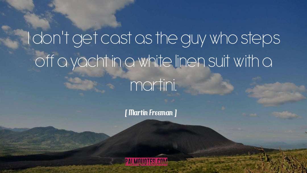 Linen quotes by Martin Freeman