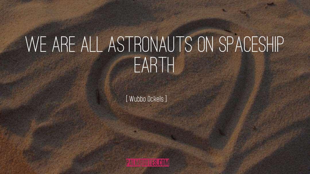 Linenger Astronaut quotes by Wubbo Ockels