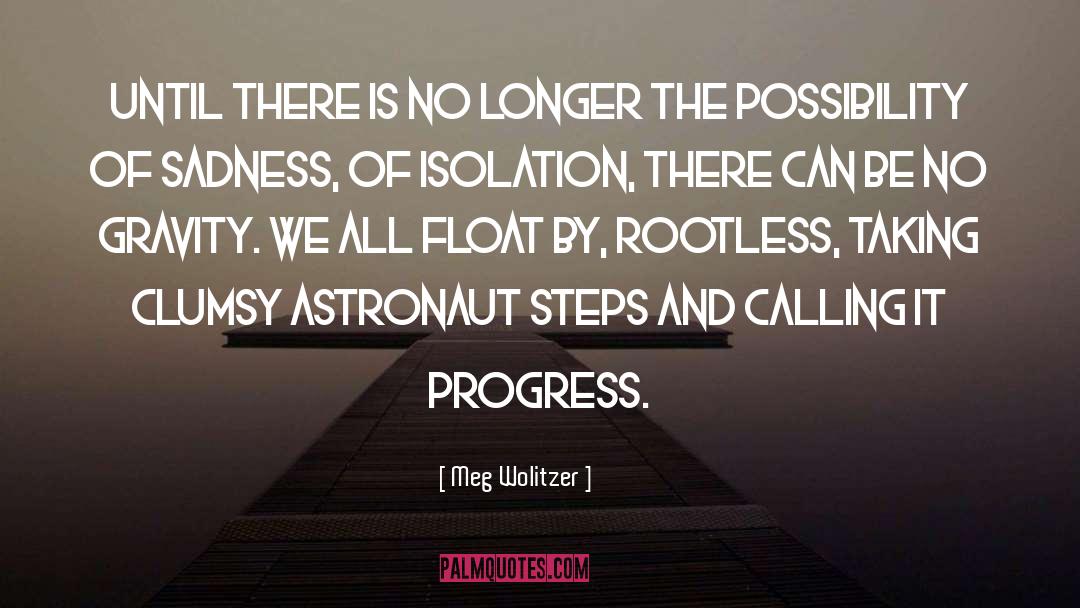 Linenger Astronaut quotes by Meg Wolitzer