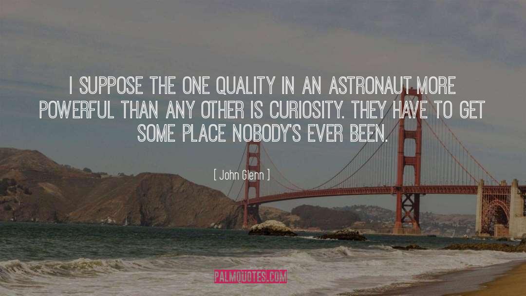 Linenger Astronaut quotes by John Glenn