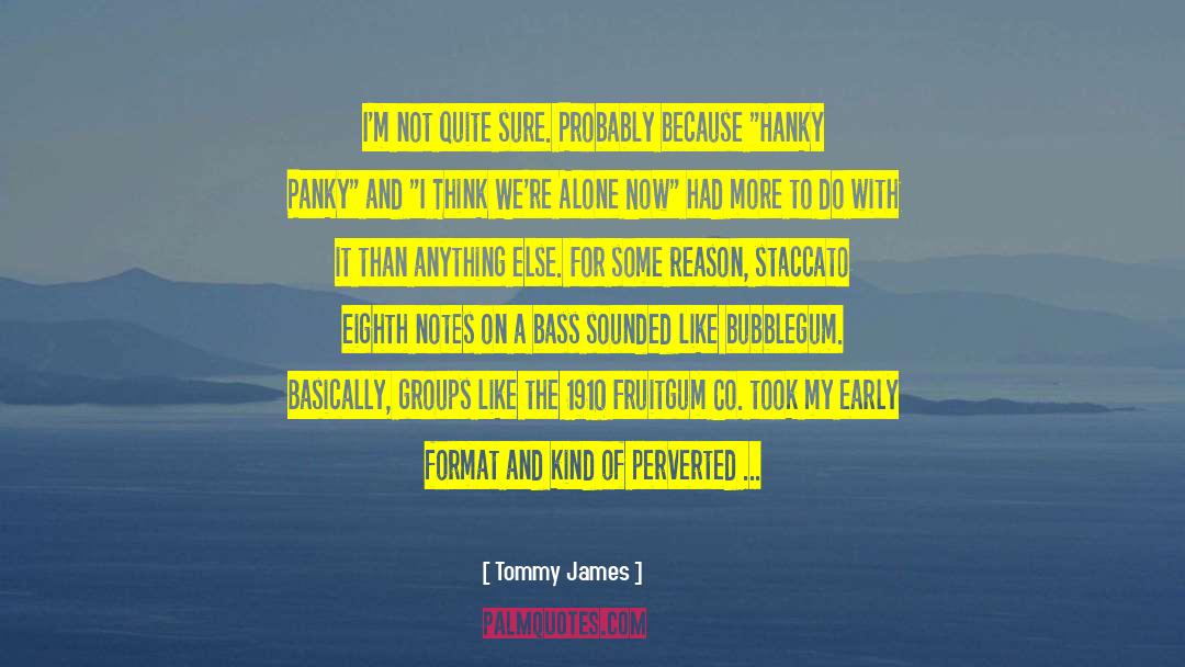 Liner Notes quotes by Tommy James
