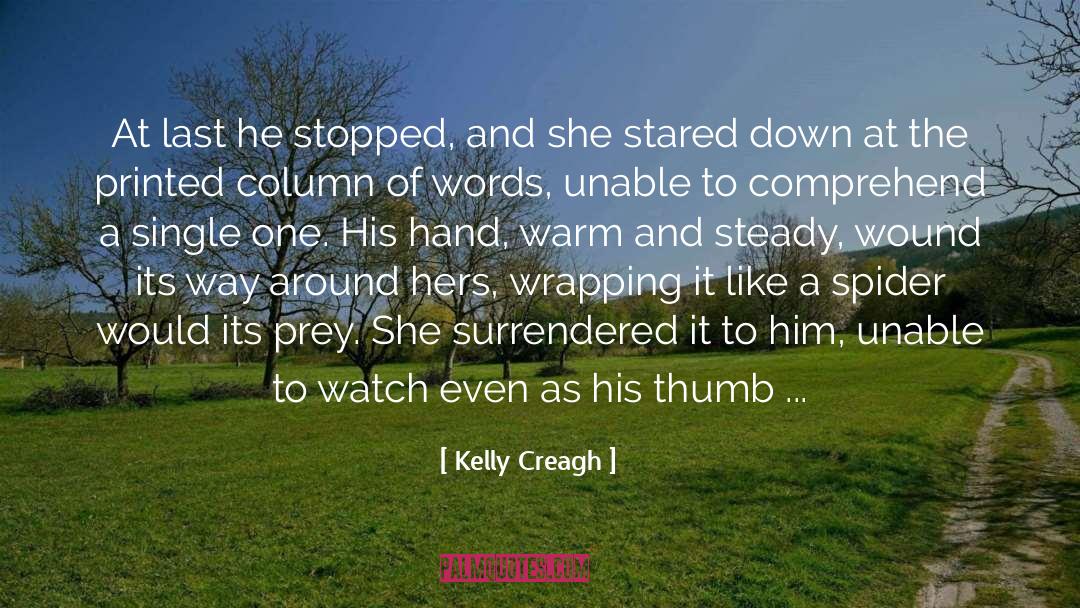 Lines Thoughts Felt quotes by Kelly Creagh