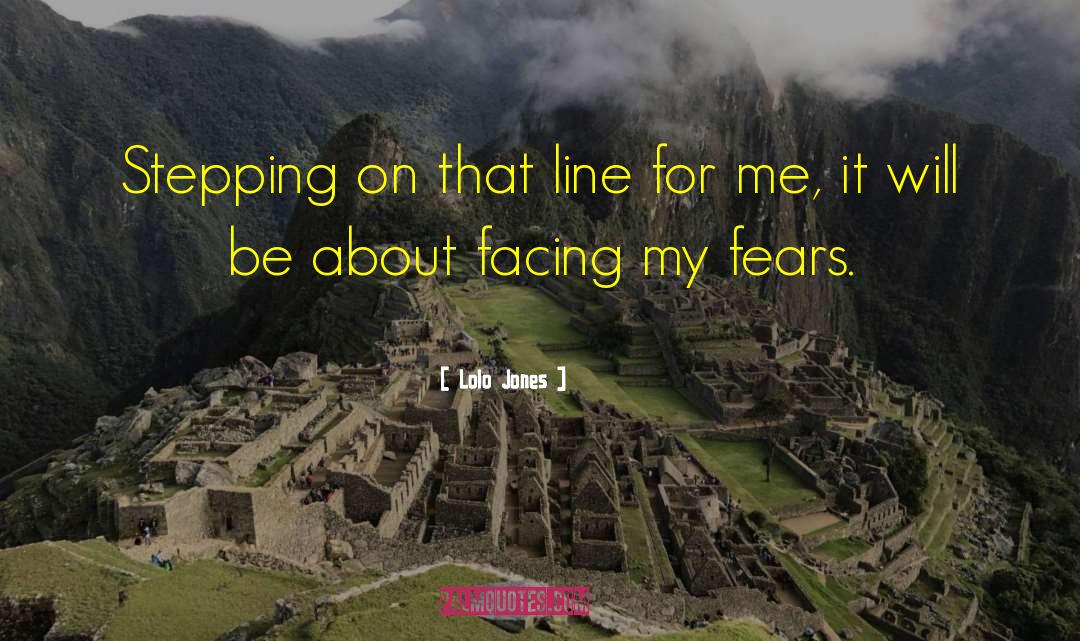 Lines Thoughts Felt quotes by Lolo Jones