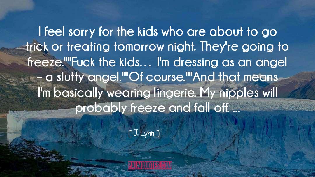 Lingerie quotes by J. Lynn