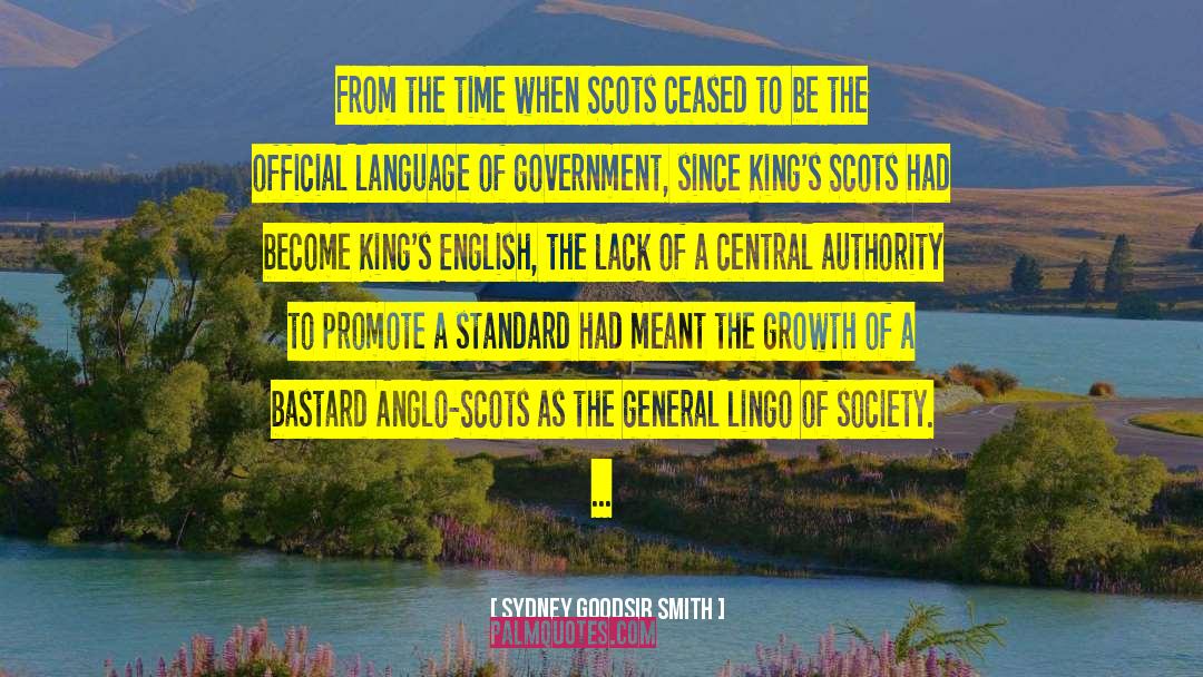 Lingo quotes by Sydney Goodsir Smith