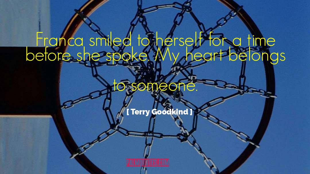 Lingua Franca quotes by Terry Goodkind