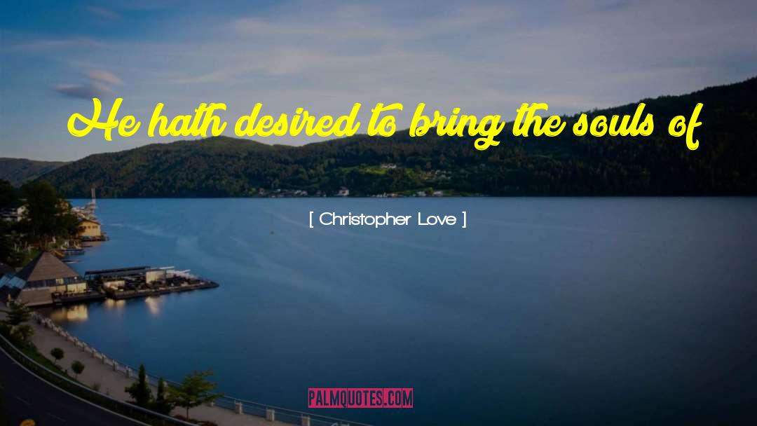 Linguistics Love quotes by Christopher Love