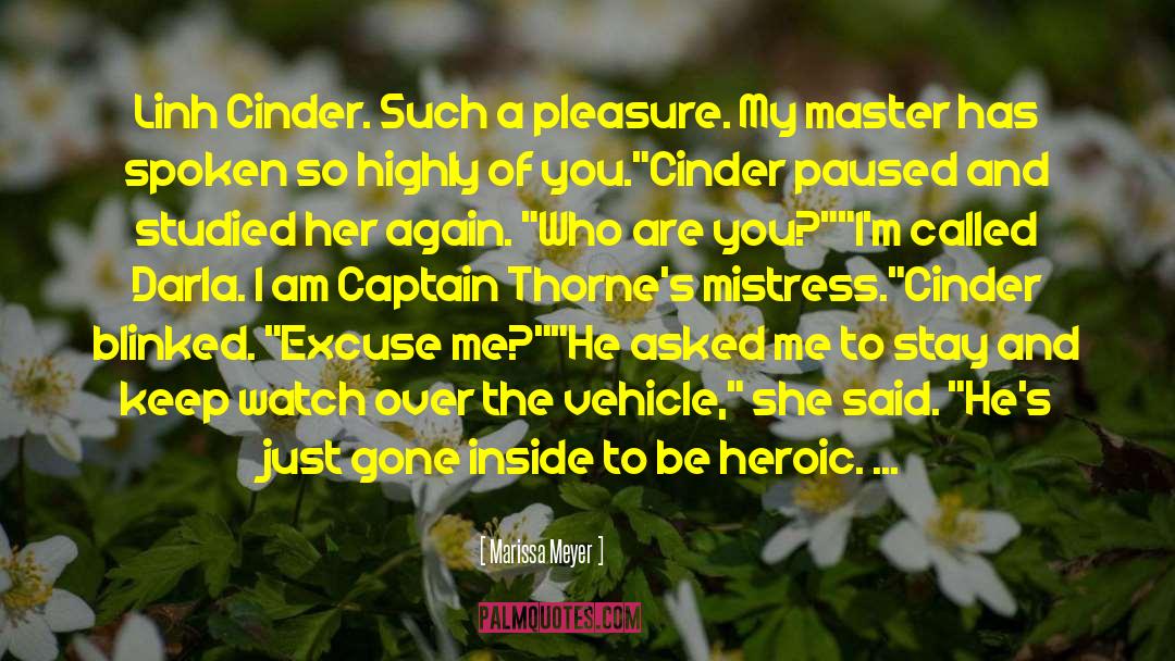 Linh Cinder quotes by Marissa Meyer