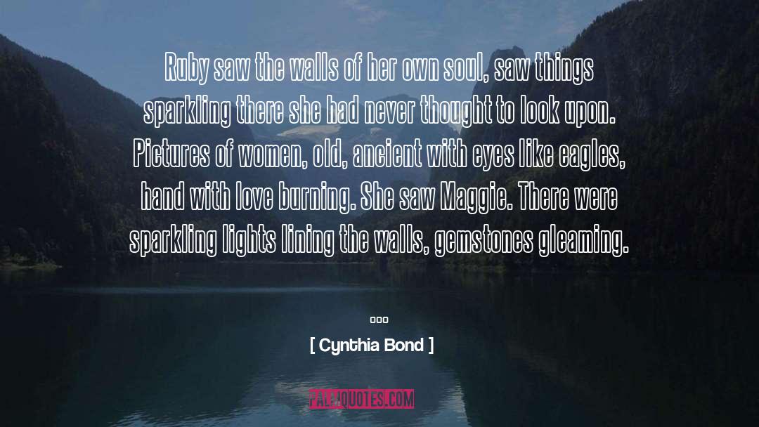 Lining Up quotes by Cynthia Bond