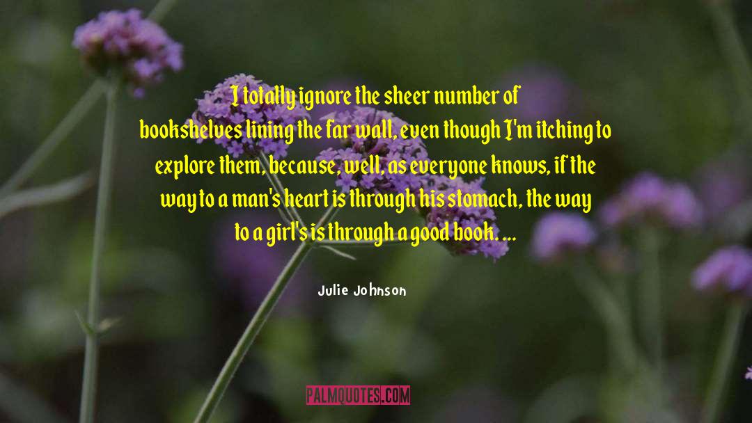 Lining Up quotes by Julie Johnson