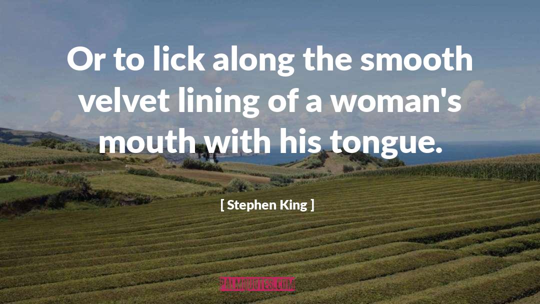Lining Up quotes by Stephen King