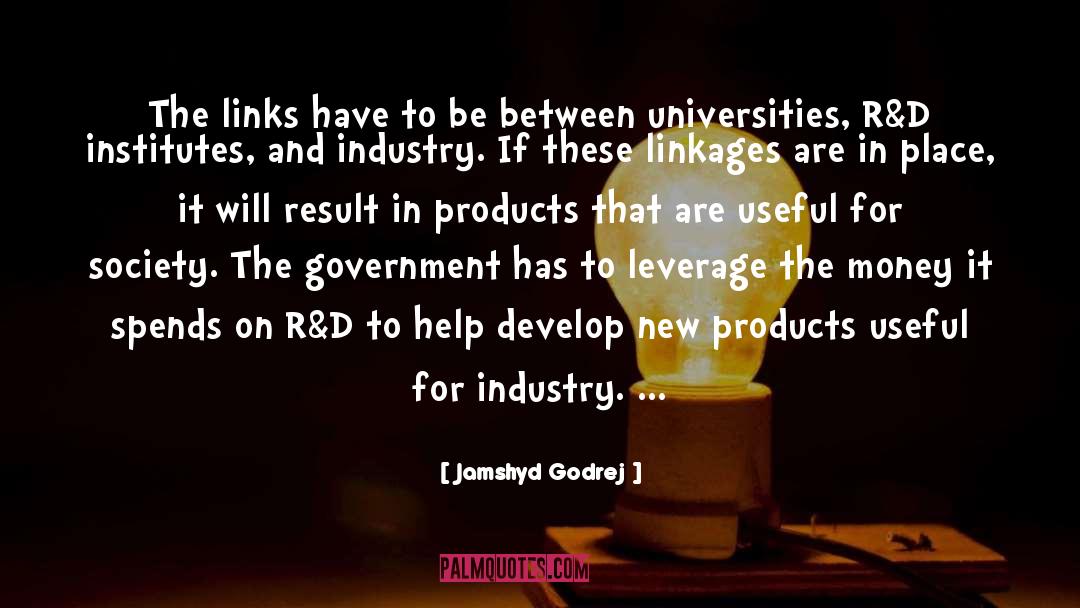 Linkages quotes by Jamshyd Godrej
