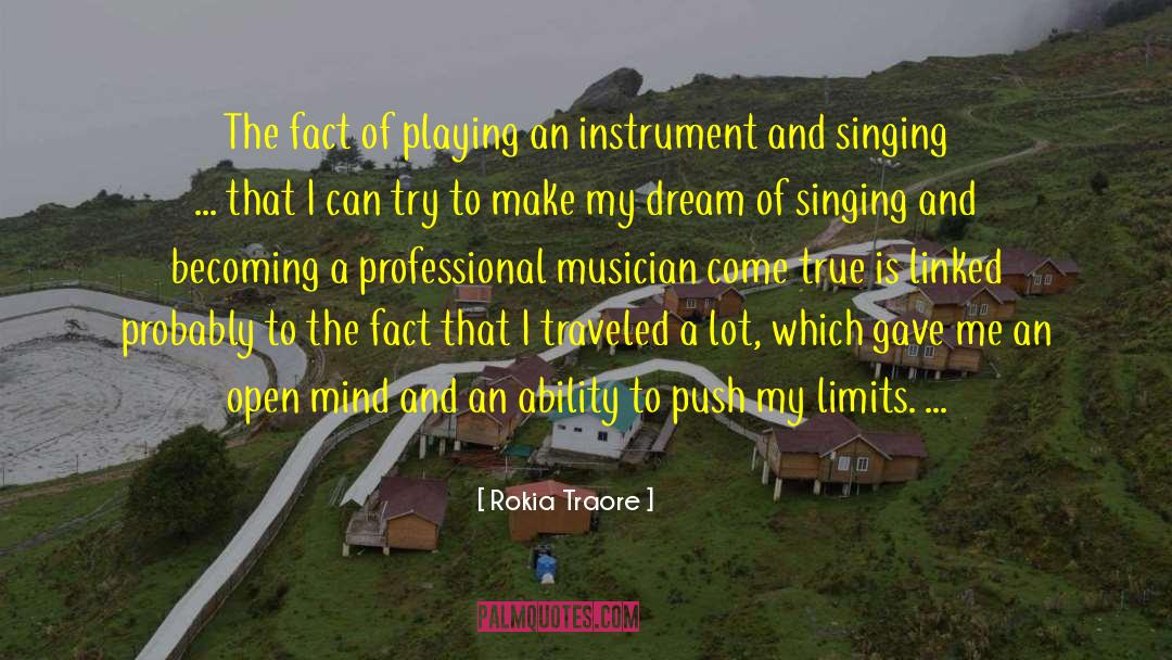 Linked quotes by Rokia Traore