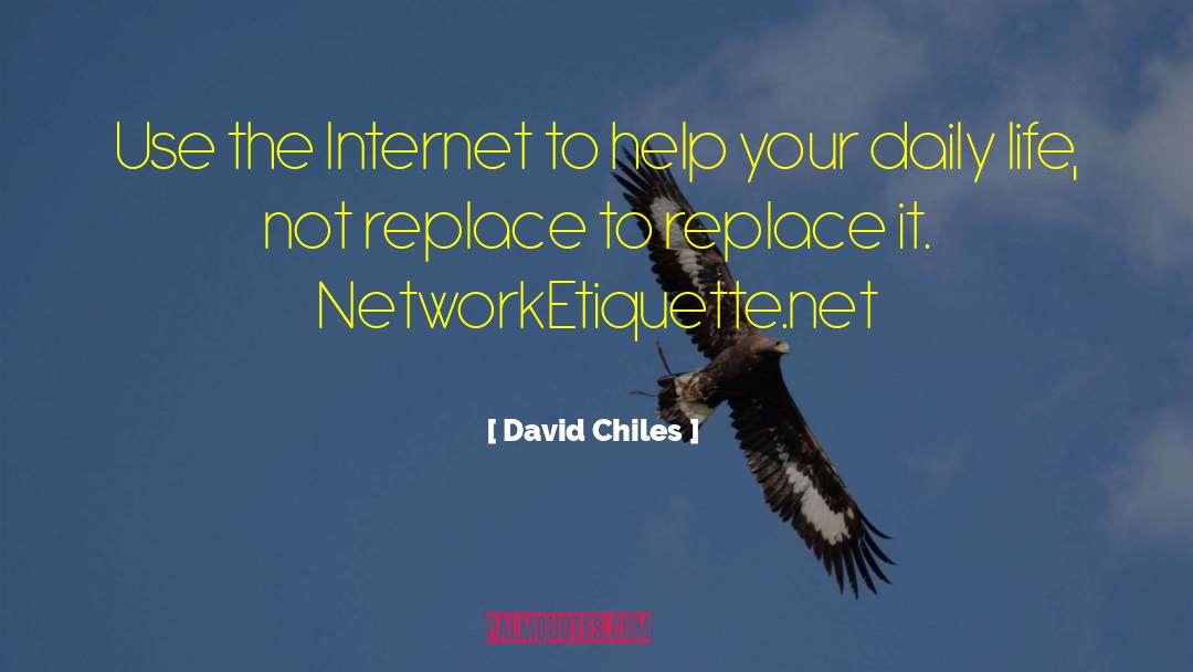Linkedin quotes by David Chiles