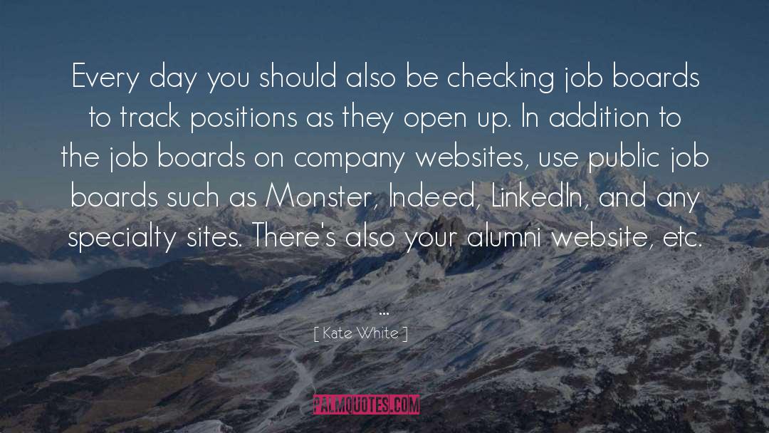 Linkedin quotes by Kate White
