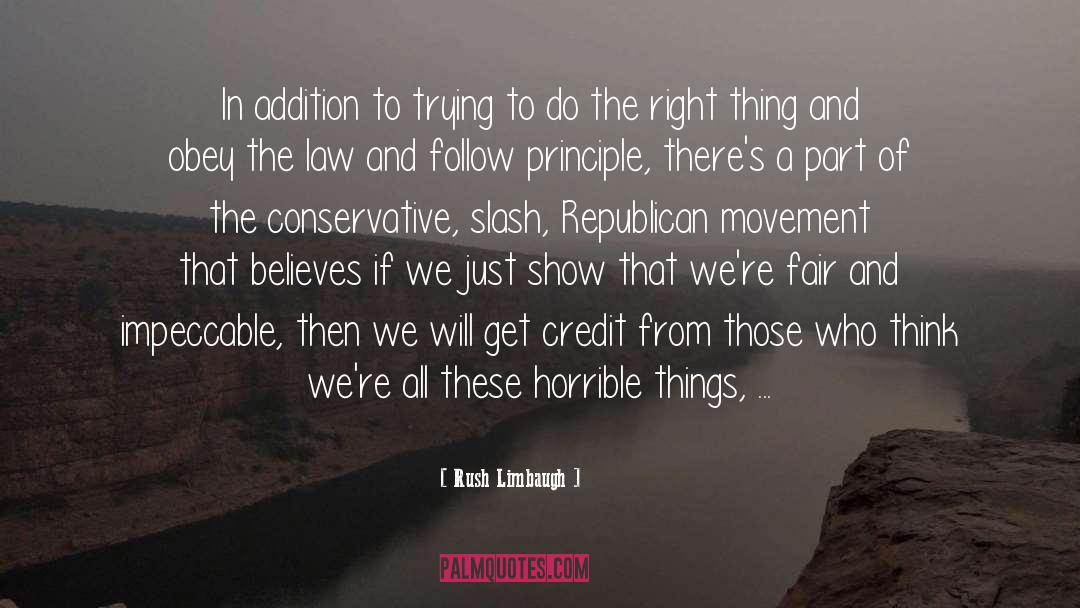 Linkletter Conservative Sample quotes by Rush Limbaugh
