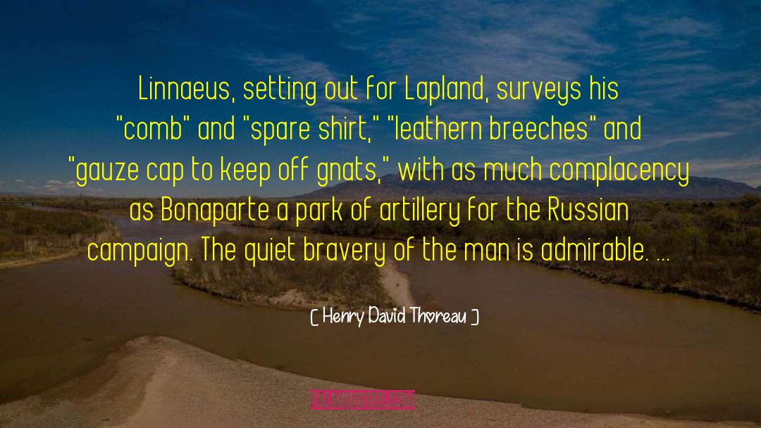 Linnaeus quotes by Henry David Thoreau