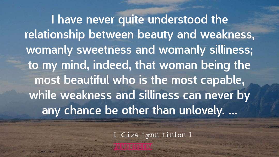 Linton quotes by Eliza Lynn Linton