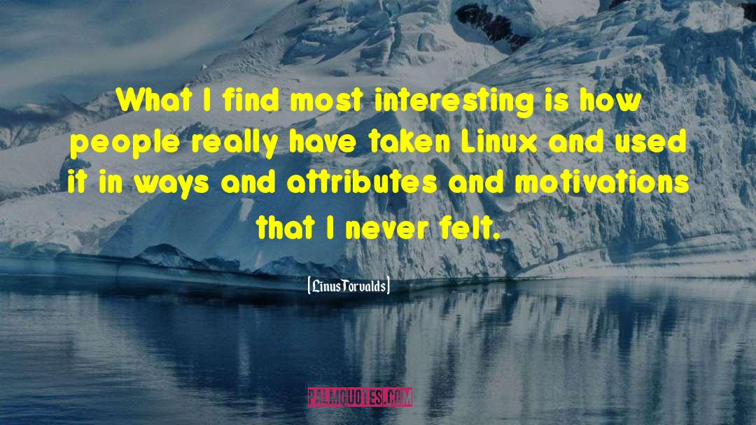 Linux quotes by Linus Torvalds