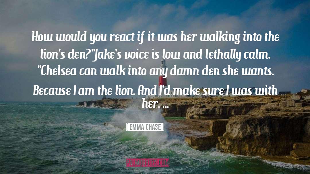 Lion Characteristics quotes by Emma Chase