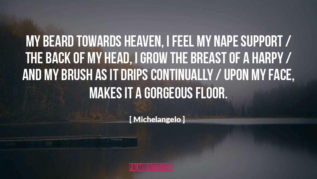 Lion Head quotes by Michelangelo