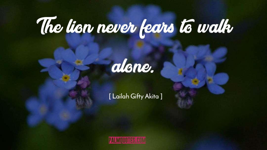 Lion Personality quotes by Lailah Gifty Akita