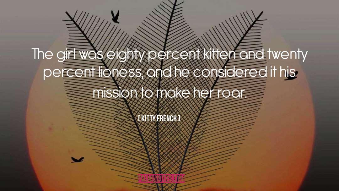 Lioness quotes by Kitty French