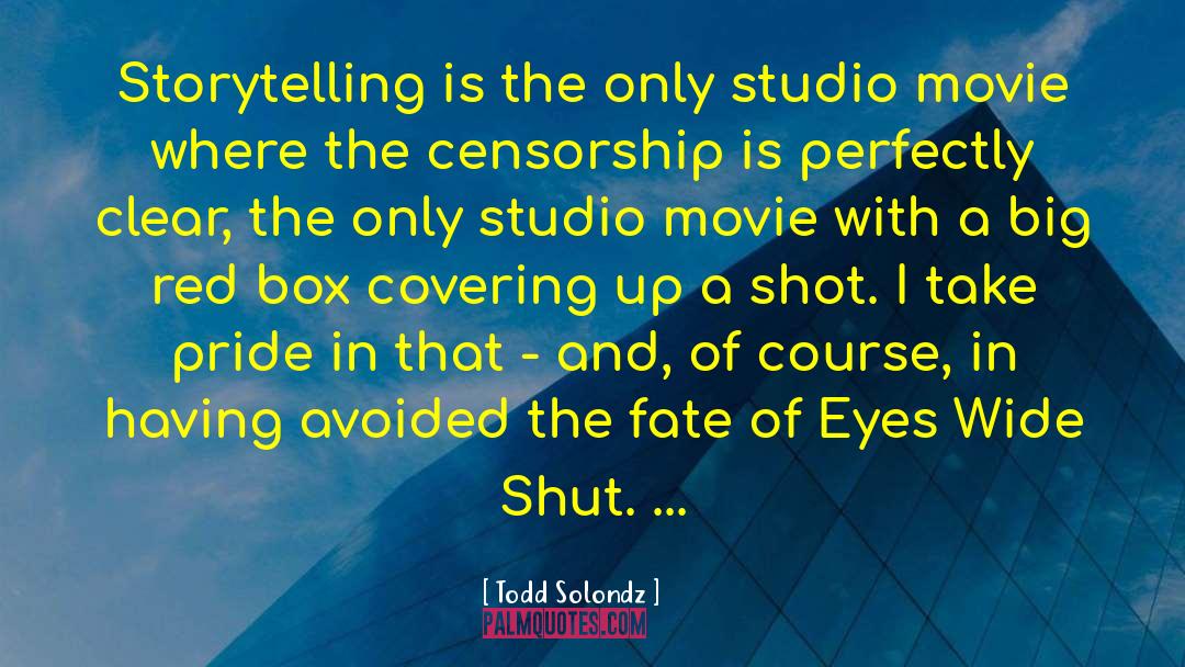 Lionized Studio quotes by Todd Solondz