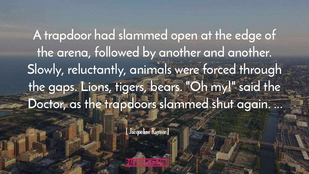 Lions quotes by Jacqueline Rayner