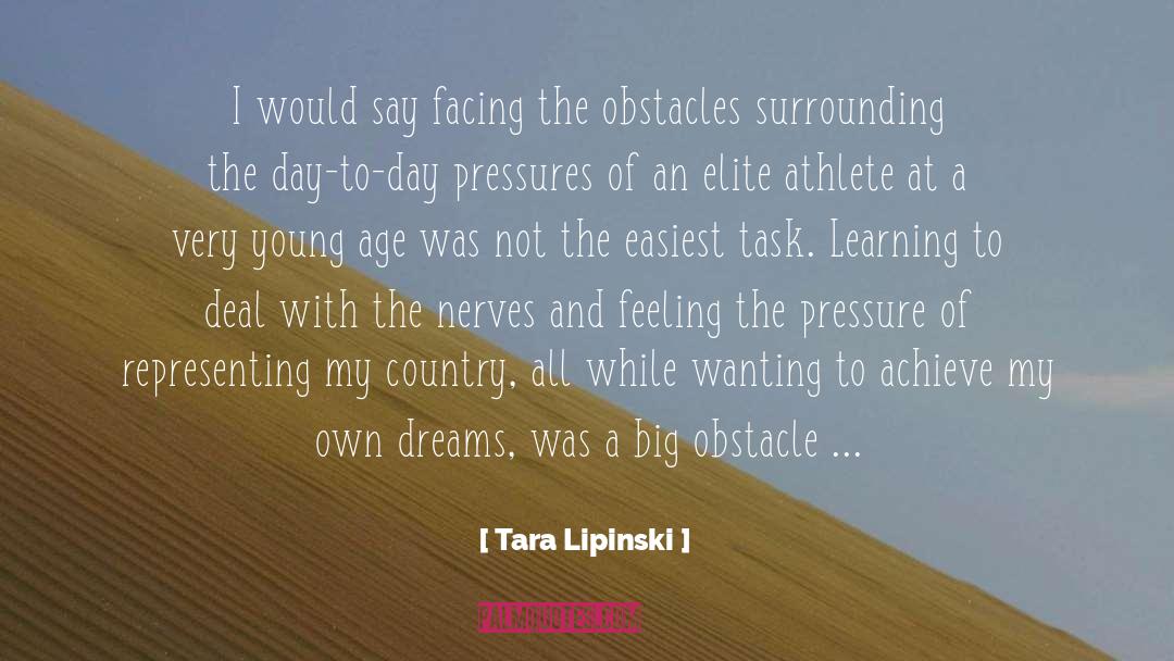 Lipinski quotes by Tara Lipinski