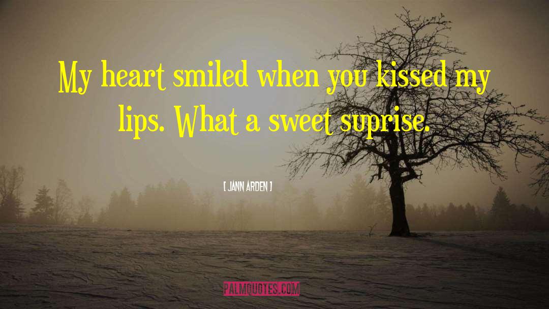 Lips And Kissing quotes by Jann Arden