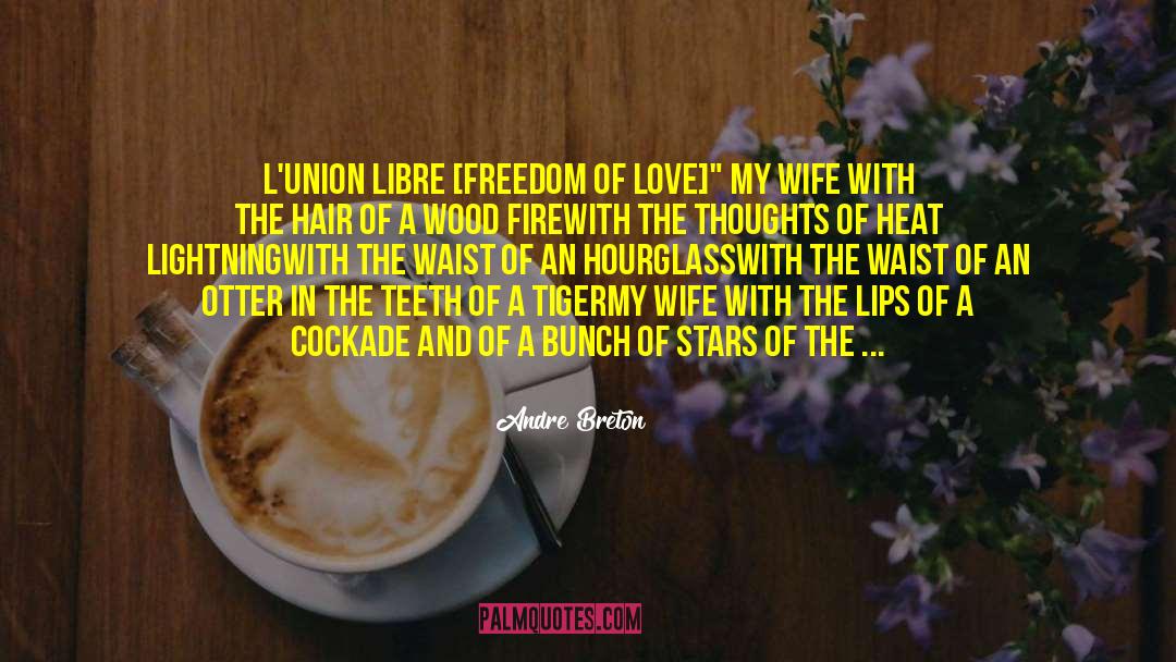 Lips And Kissing quotes by Andre Breton