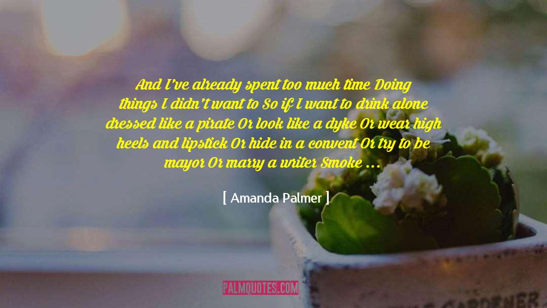 Lipstick quotes by Amanda Palmer