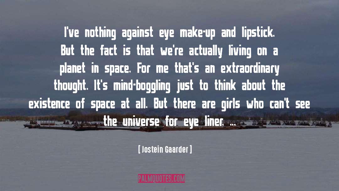 Lipstick quotes by Jostein Gaarder