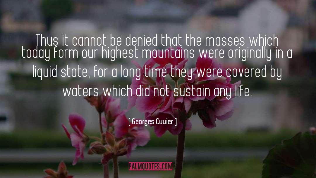 Liquid Limestone quotes by Georges Cuvier