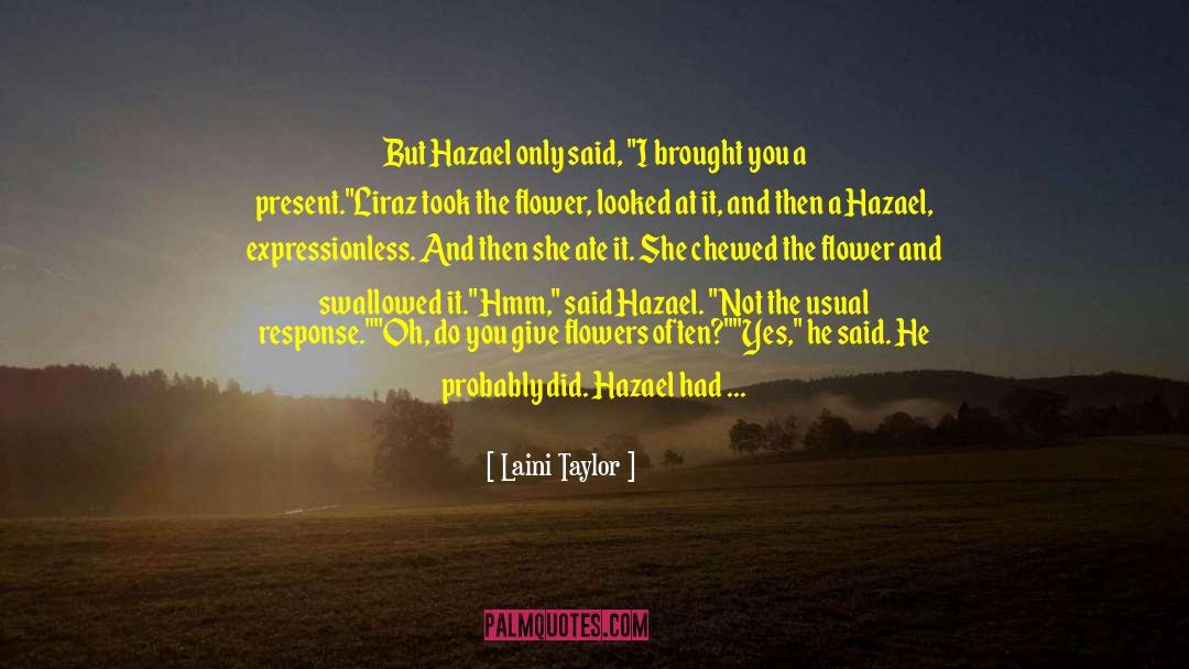 Liraz And Ziri quotes by Laini Taylor