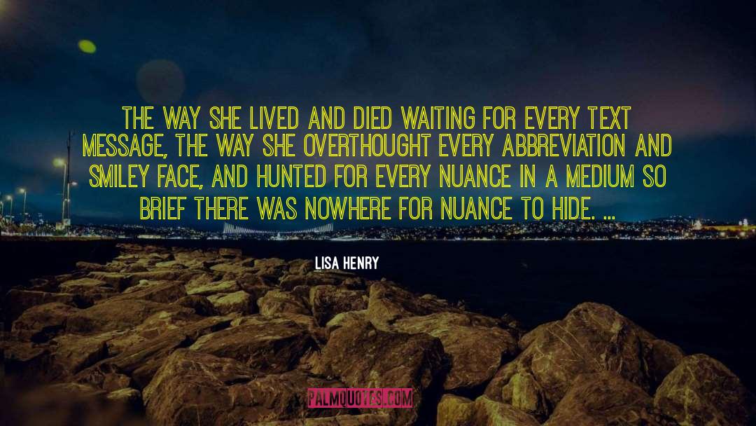 Lisa Henry quotes by Lisa Henry