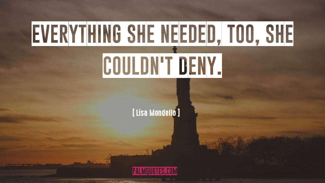 Lisa Mondello quotes by Lisa Mondello