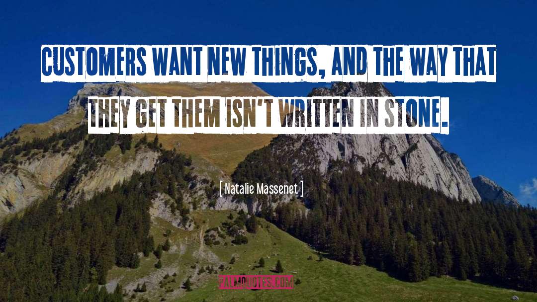 Lisa Stone quotes by Natalie Massenet
