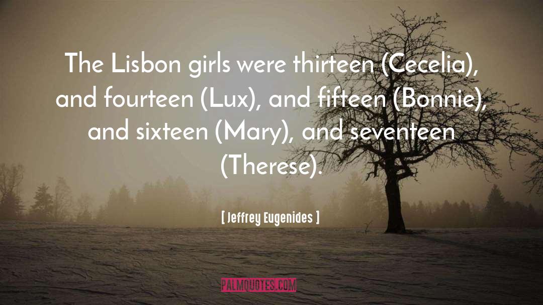 Lisbon quotes by Jeffrey Eugenides