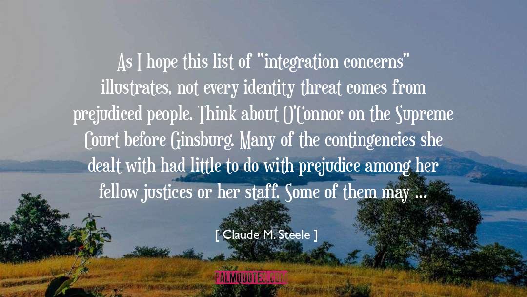 List quotes by Claude M. Steele