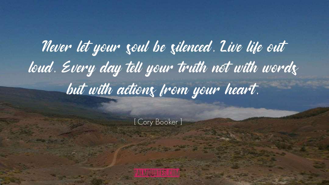 Listen To Your Heart quotes by Cory Booker