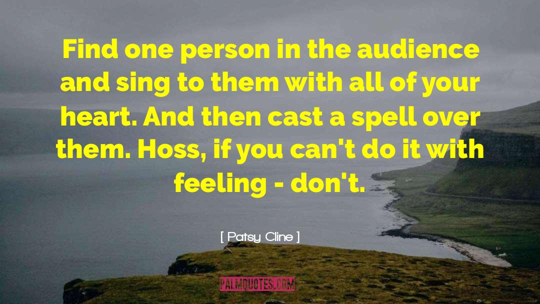 Listen With Heart quotes by Patsy Cline
