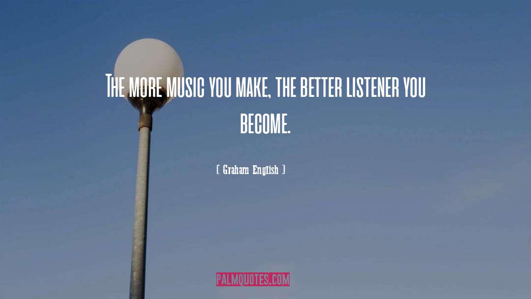 Listener quotes by Graham English