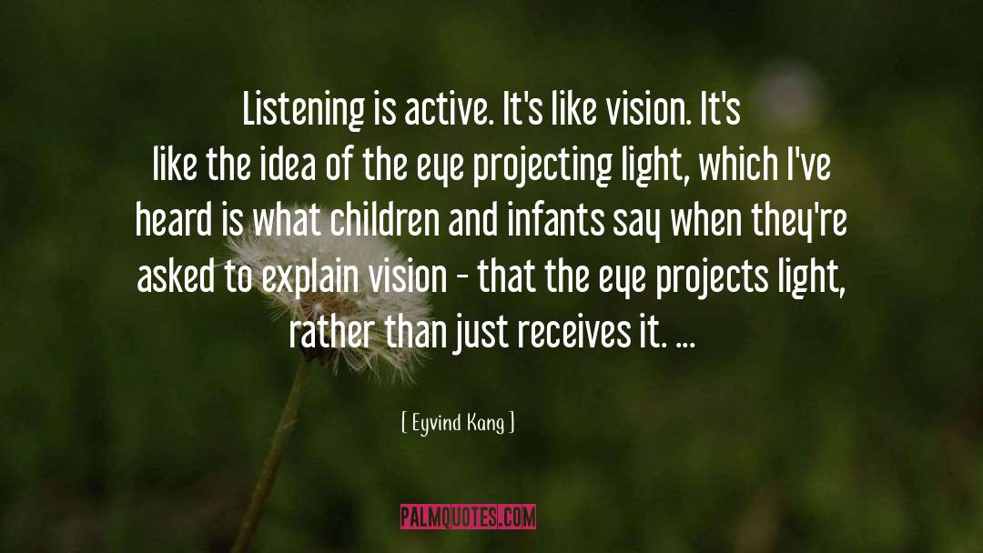 Listening Skills quotes by Eyvind Kang
