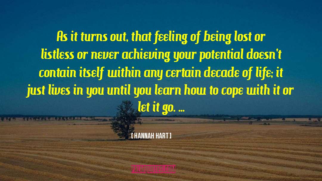 Listless quotes by Hannah Hart