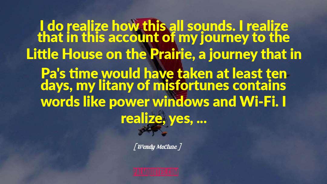 Litany quotes by Wendy McClure