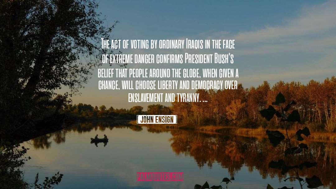 Literacy And Democracy quotes by John Ensign