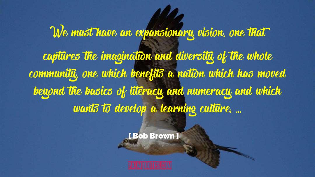 Literacy quotes by Bob Brown