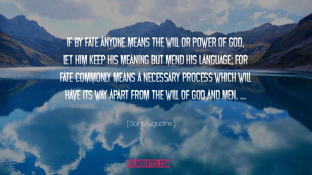 Literal Meaning quotes by Saint Augustine
